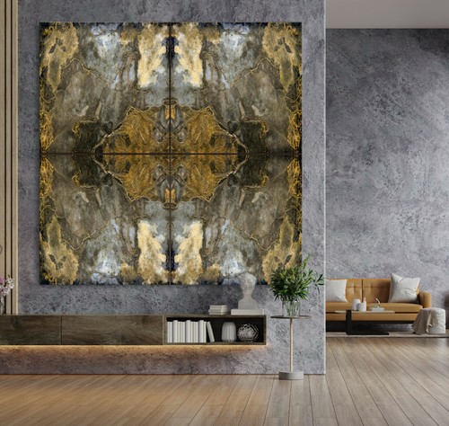 Steingold xxl tableau - steingold, abstrait